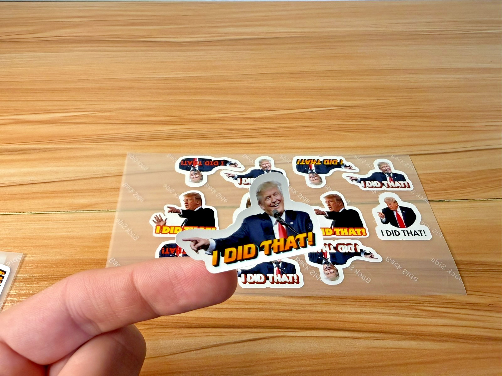 Trump I DID THAT Stickers Mixed 25 Pack Waterproof Political Anti Trump Decals