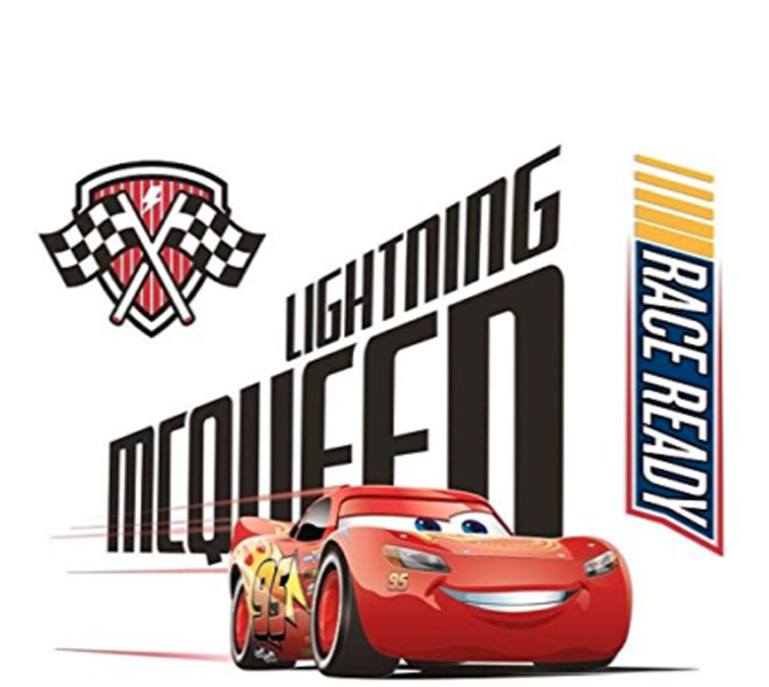 Disney Pixar Cars Lightning Mcqueen Race Ready 24″X18″ Wall Sticker Decal