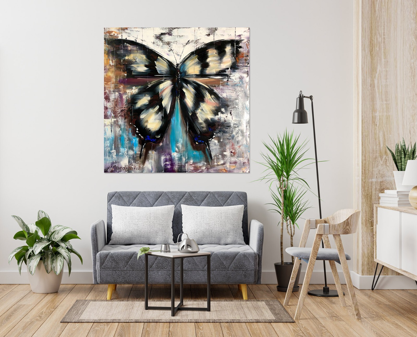 3D Butterfly A504 Wall Stickers Wall Murals Wallpaper Skromova Marina Amy