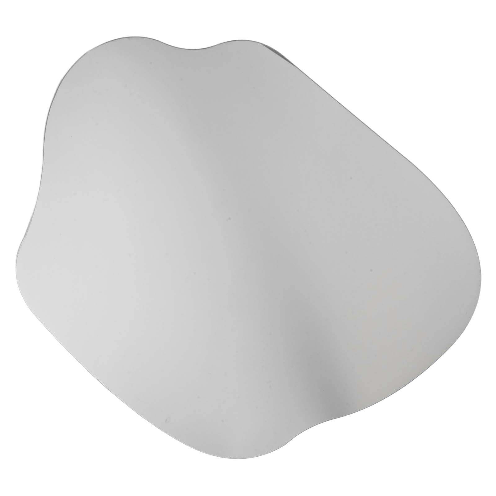 Sleek Irregular Wall Mirror for Dressing Table Bedroom Easy Installation