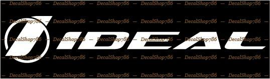 Ideal Bikes – Outdoor Sports – Bicycles – Vinyl Die-Cut Peel N’ Stick Decals