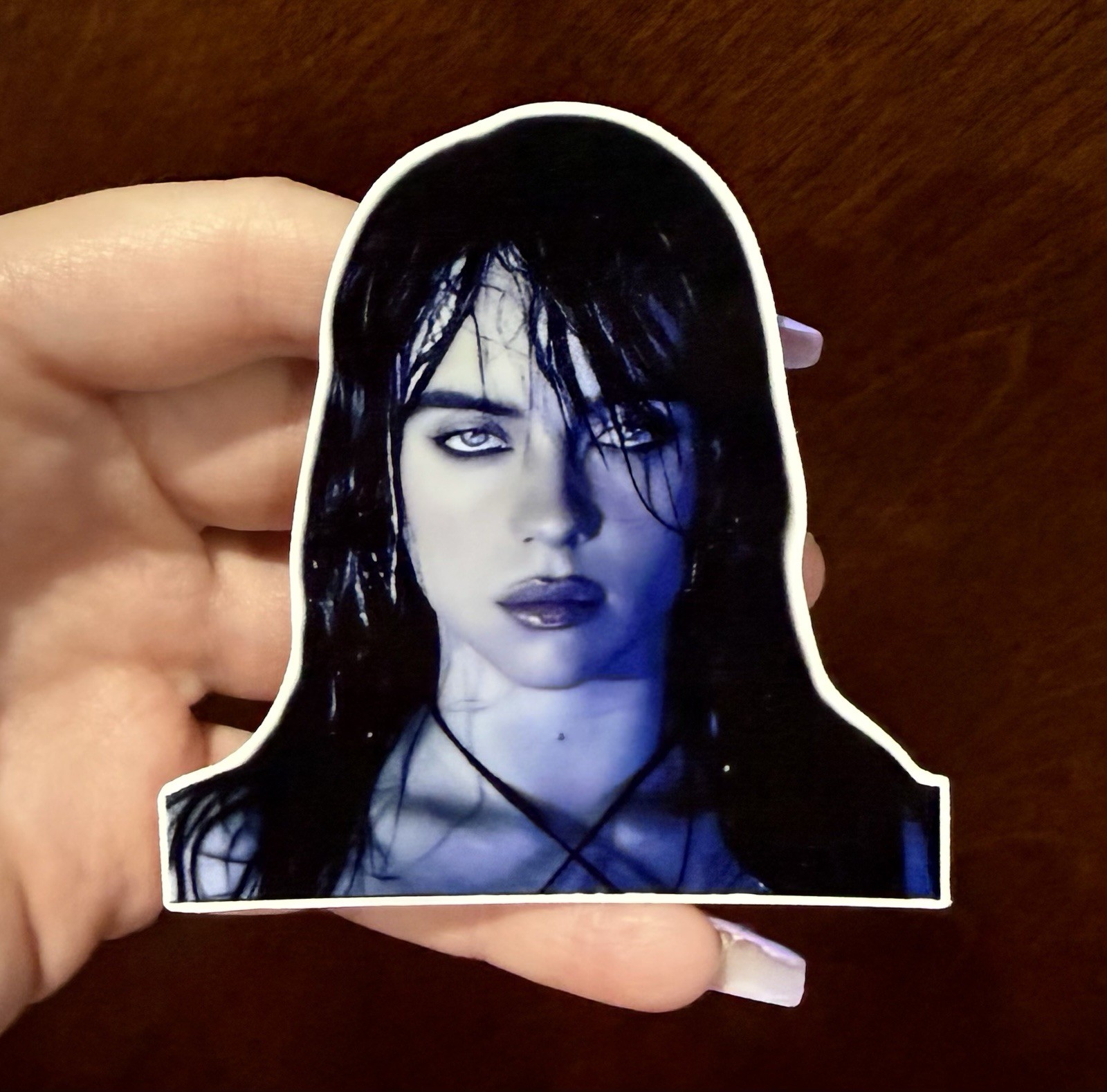 3” Billie Eilish Singer Celebrity Music Artist Vinyl Sticker