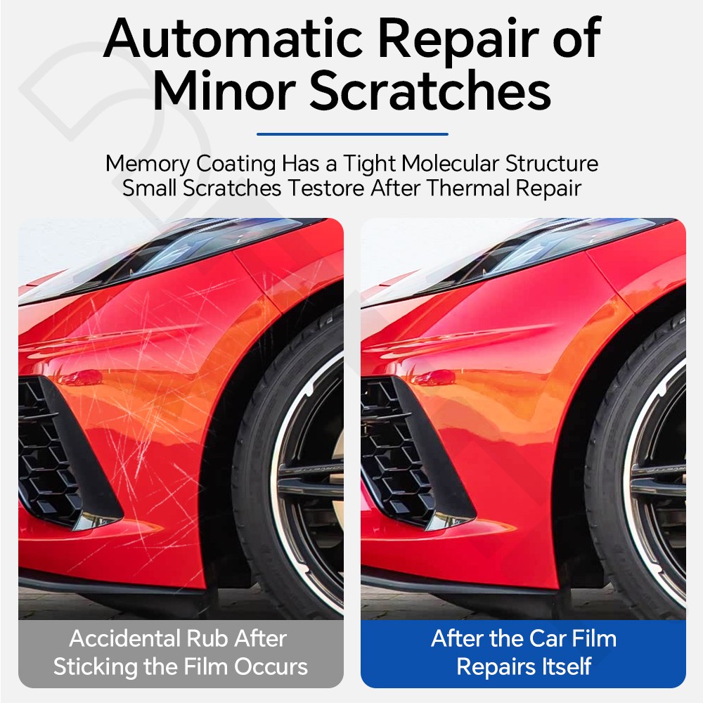 For Corvette C8 Stingray 2020-2026 Full Car Precut Paint Protection Film PPF TPU