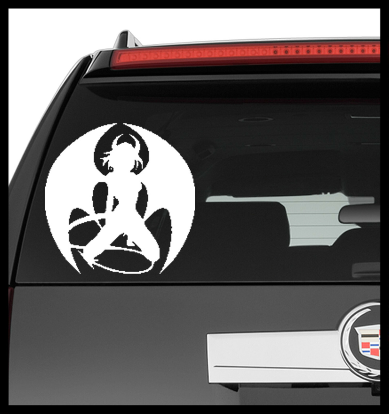 Vinyl Decal Truck Car Sticker Laptop – Adult Pinup Mudflap Girls Sexy Devil v6
