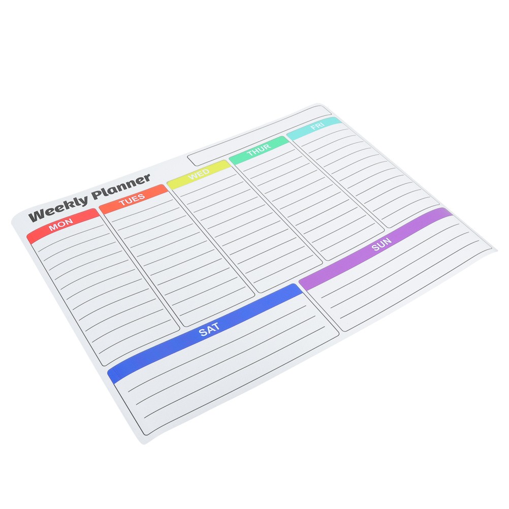Self-adhesive Dry Erase Sheets Board Sticky Paper Sticker Calendar