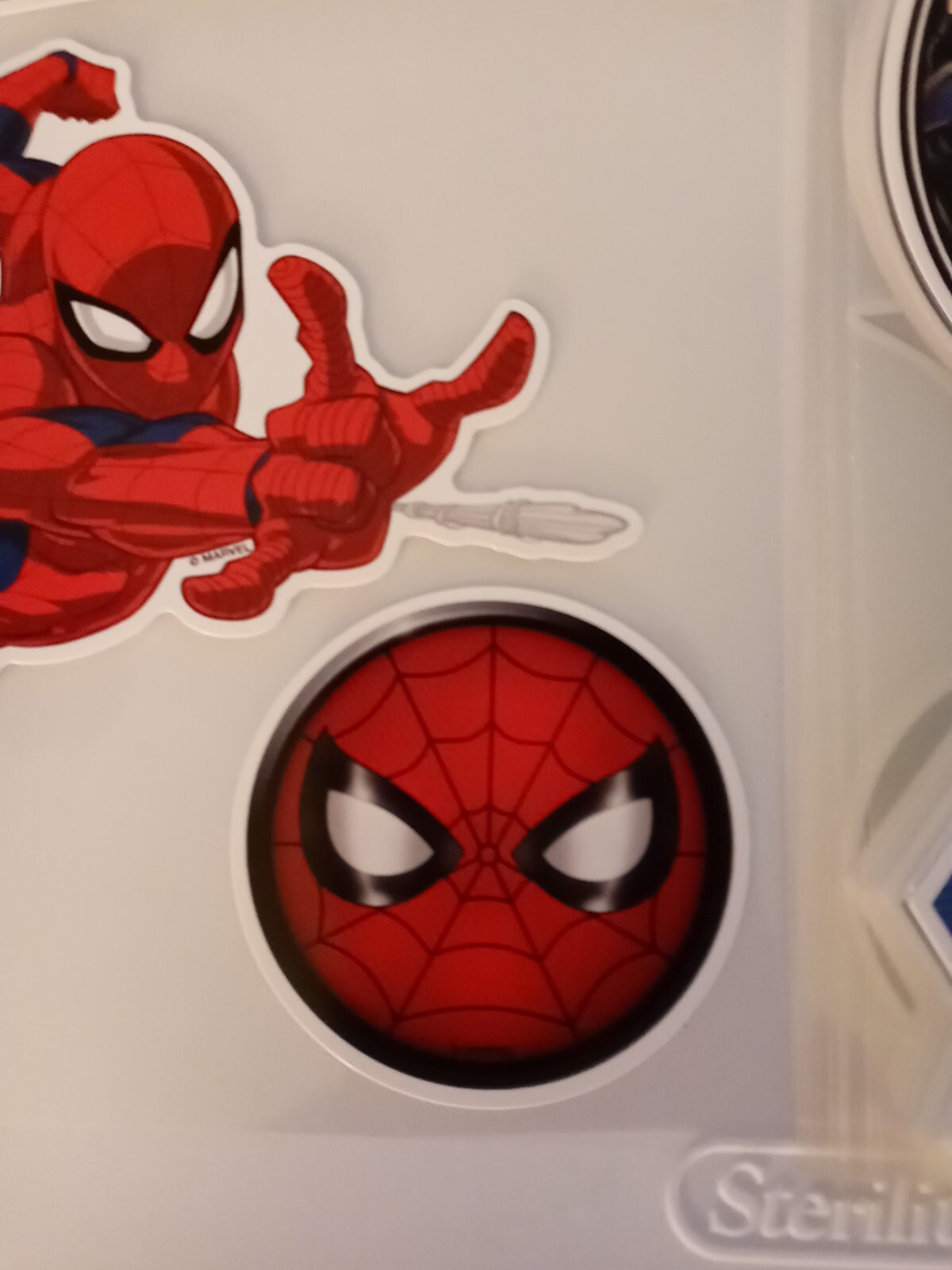NEW🎁SPIDERMAN & MARVEL AVENGERS💥 WINCRAFT MULTI-USE DECAL 3 FAN PACK STICKERS