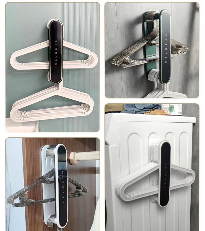 Hanger Stacker Hanger Organizer Space Saver for Closet Laundry Room Wardrobe