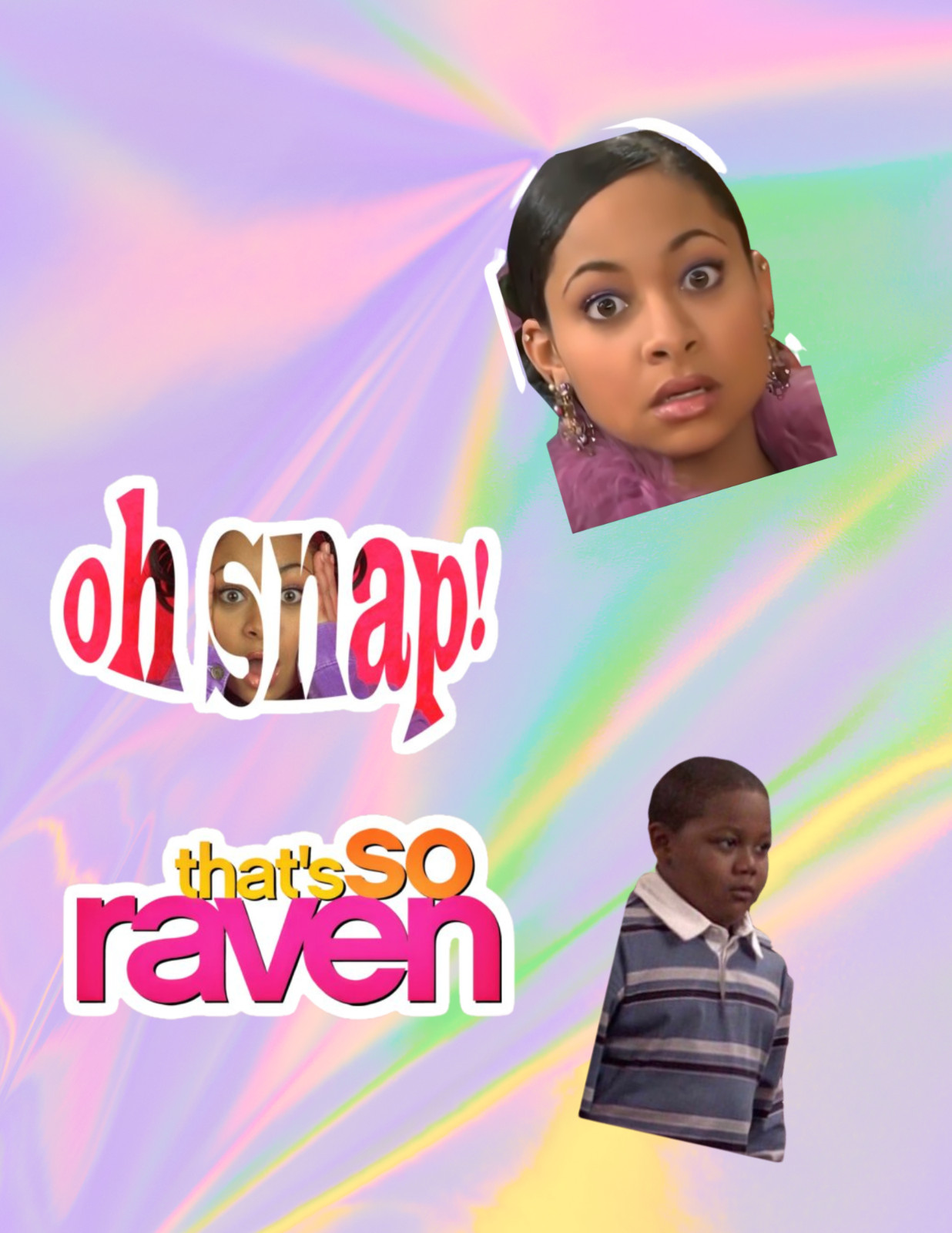 Thats So Raven 2000’s TV 4pk Sticker Pack