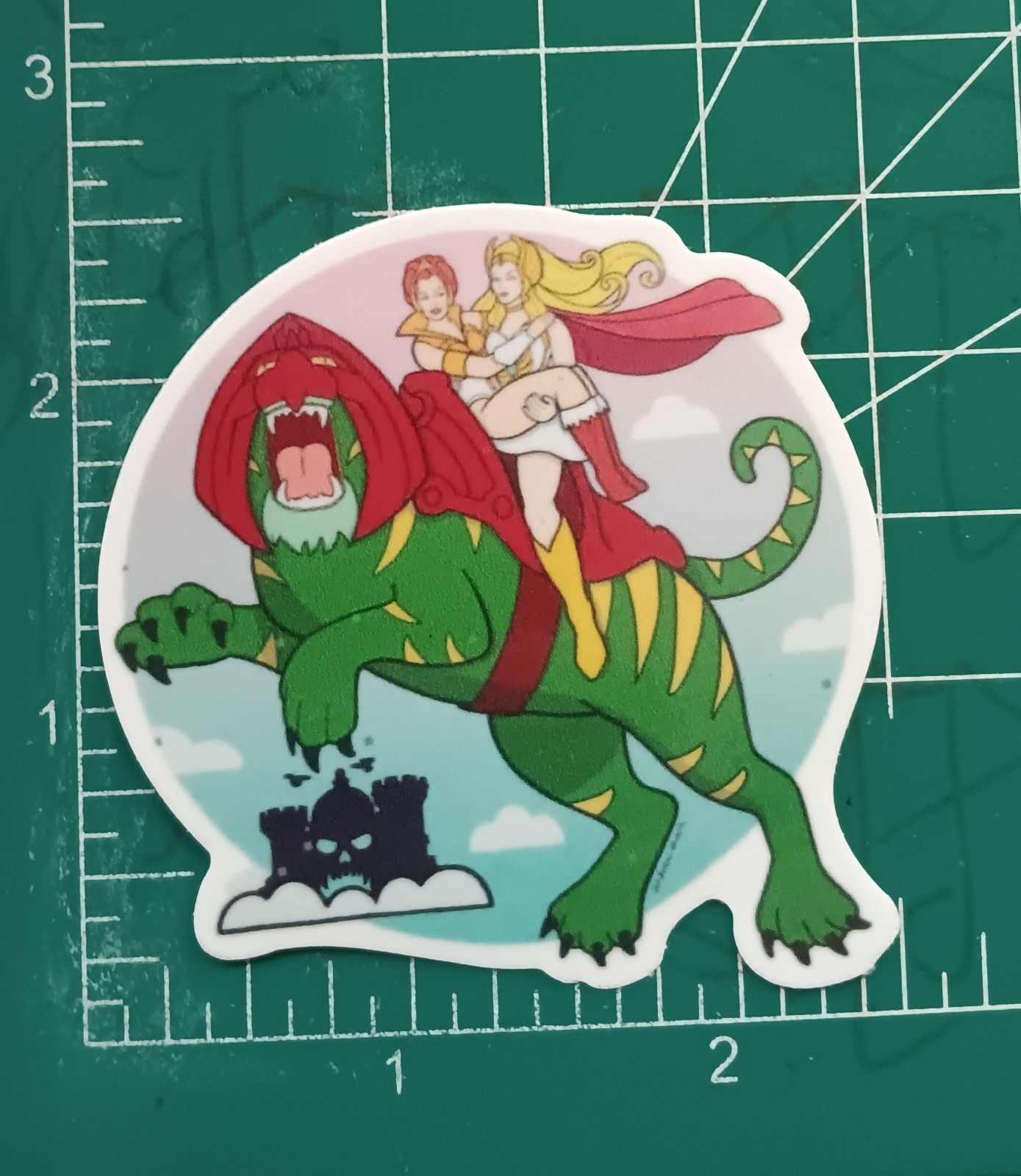 SHERA X VYNIL DIE-CUT STICKER X