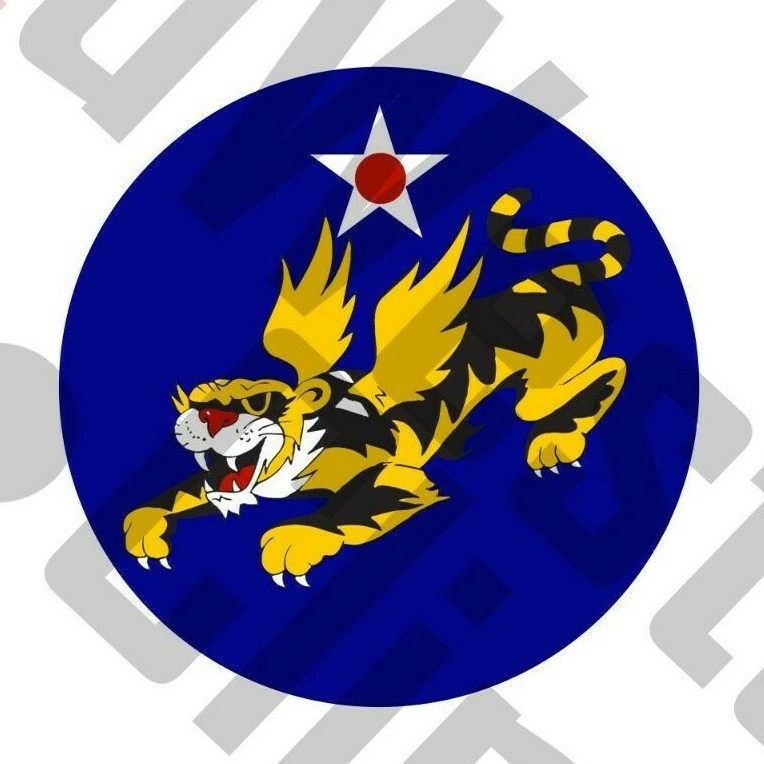 8 14th Air Force patch decals. 2×1″-4″ stickers. USAAF USAF WWII. Flying Tigers