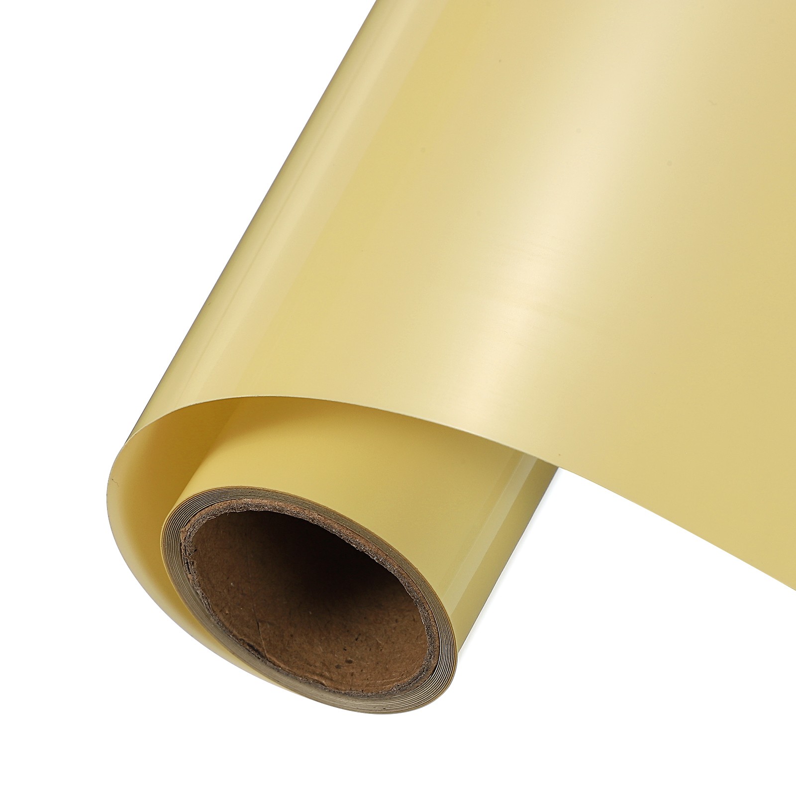 Cream Permanent Vinyl, 12 Inch x 5ft Vinyl Roll