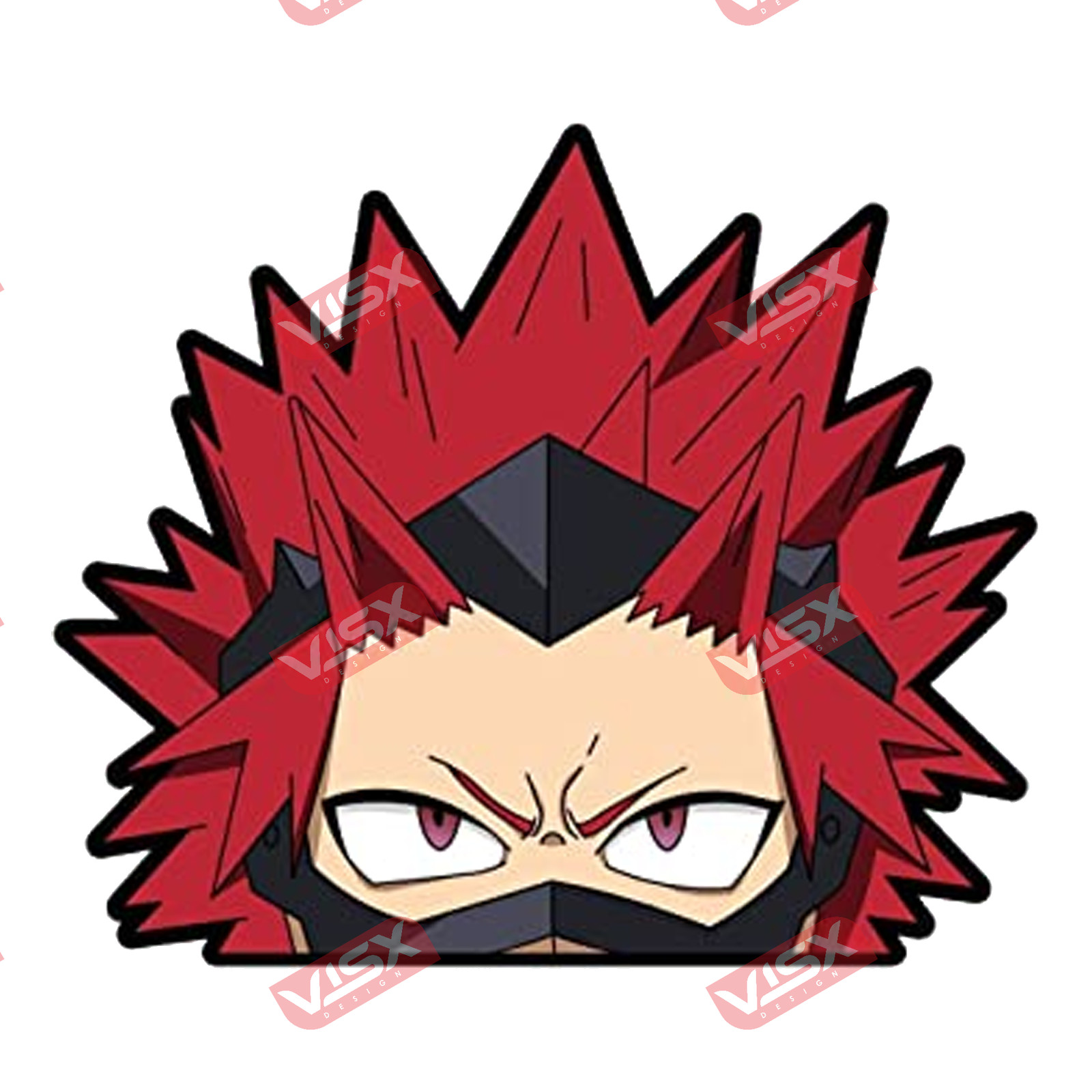 Eijiro Kirishima My Hero Academia Anime Peeker Decal Sticker Car Truck Vehicle