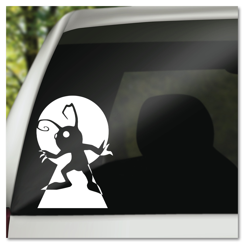 4″ Video Game Kingdom Hearts Heartless in Keyhole Vinyl Decal Sticker