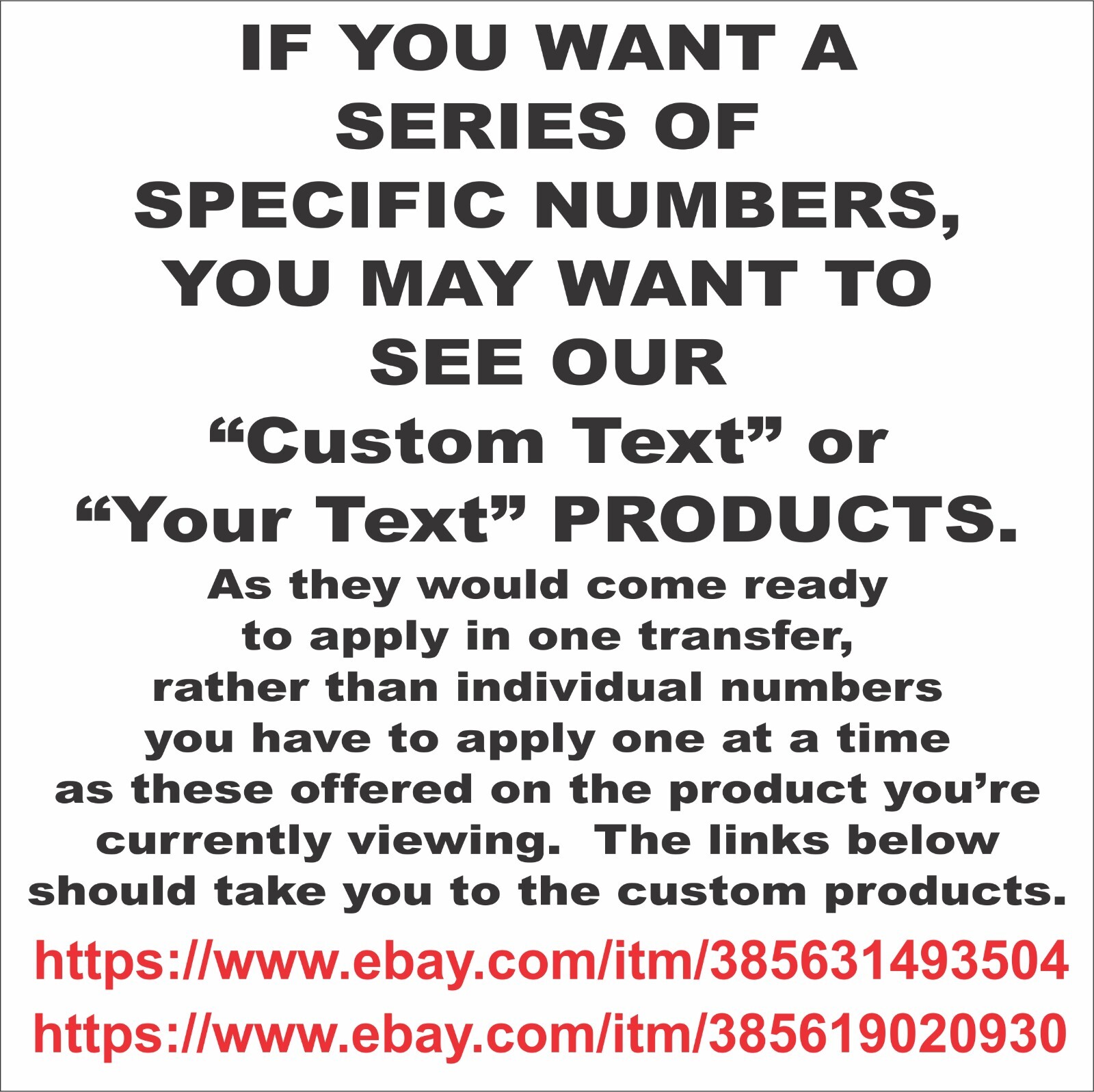 Number Decal Set Vinyl Stickers Lot of 40 Mail Box Numbers Locker Door Address