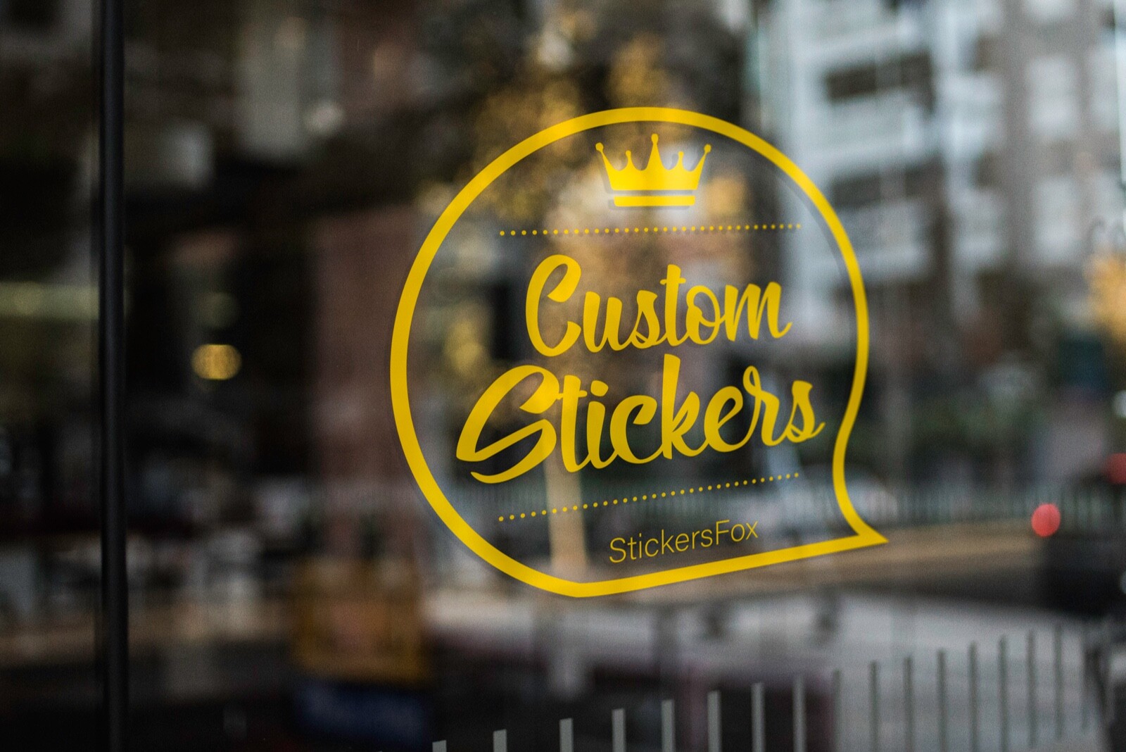 50 Custom clear stickers, Custom clear decals, Your graphic print on clear vinyl