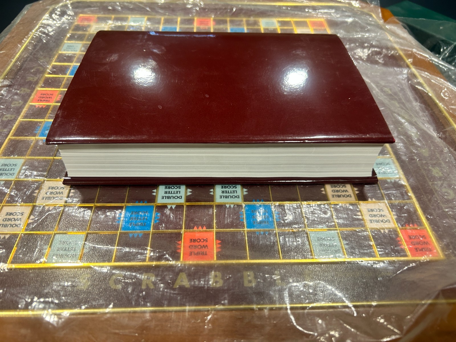 Franklin Mint Luxury Scrabble Edition Dictionary