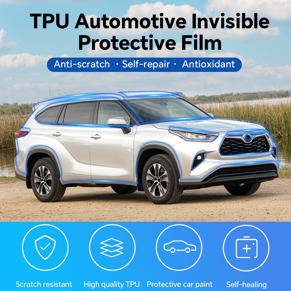 For Toyota Highlander 2020-2024 Paint Protection Film TPU PPF Pre-Cut Kit