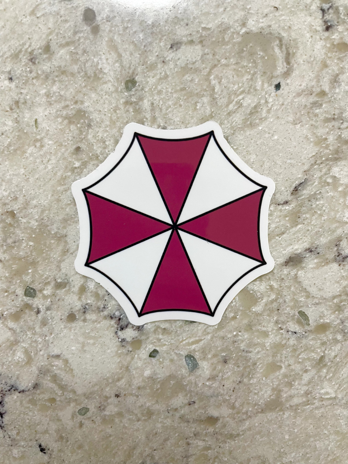 Resident Evil Logo Sticker l Gloss or Holographic l Waterproof Decal