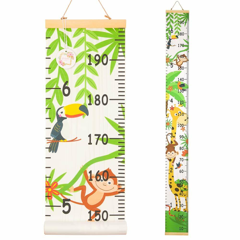 Kids Growth Chart Height Chart For Child Height Measurement Wall Hanging Rulers