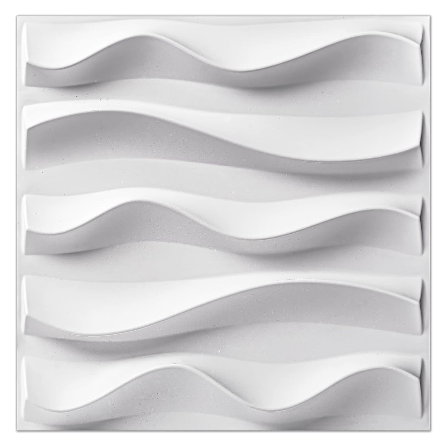 33 Pack 3D Wall Panel for Interior Wall Decor, PVC Textured Accent Wall, Elegant