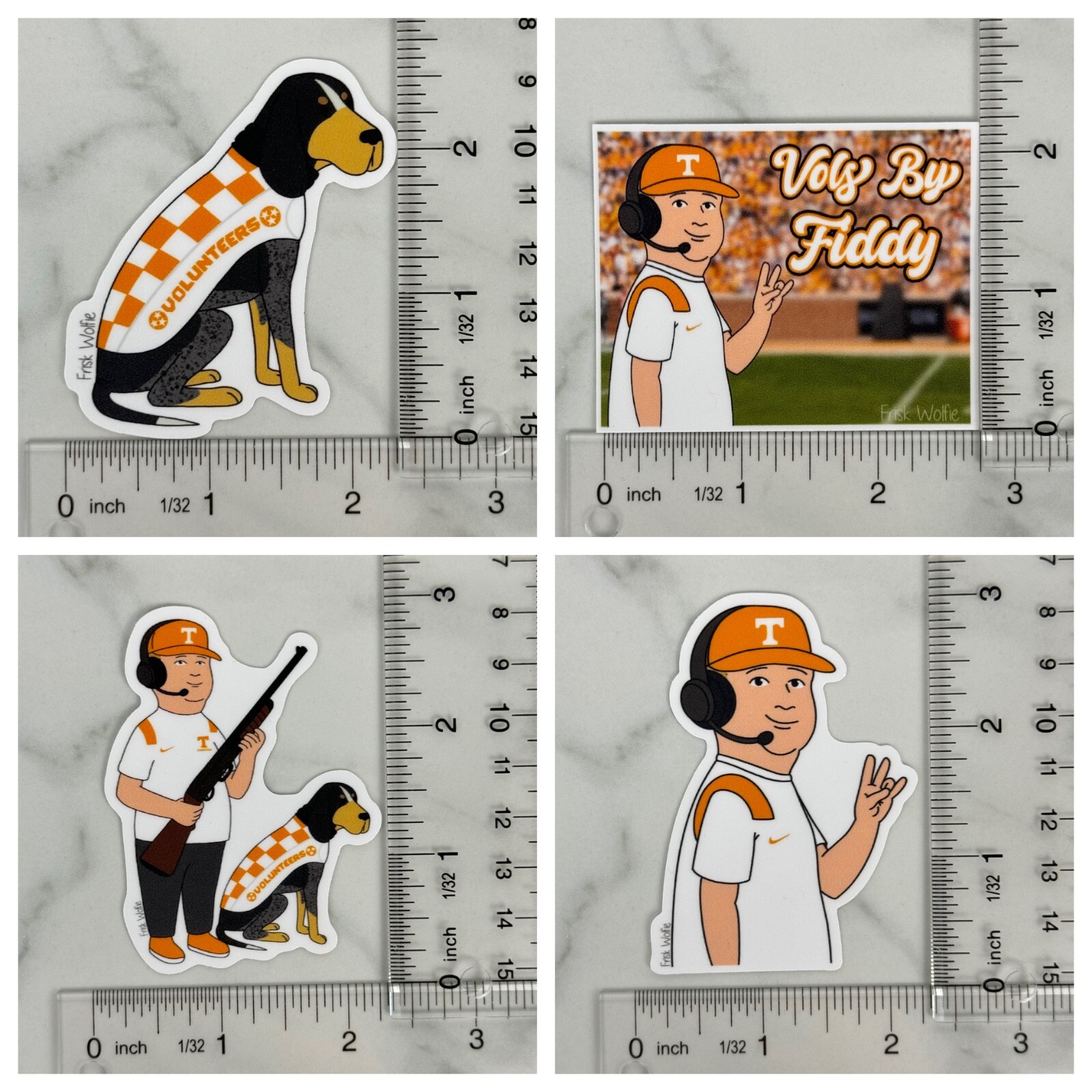 Bobby Heupel Sticker Tennessee Vols Volunteers Bobby Hill Josh Heupel Smokey