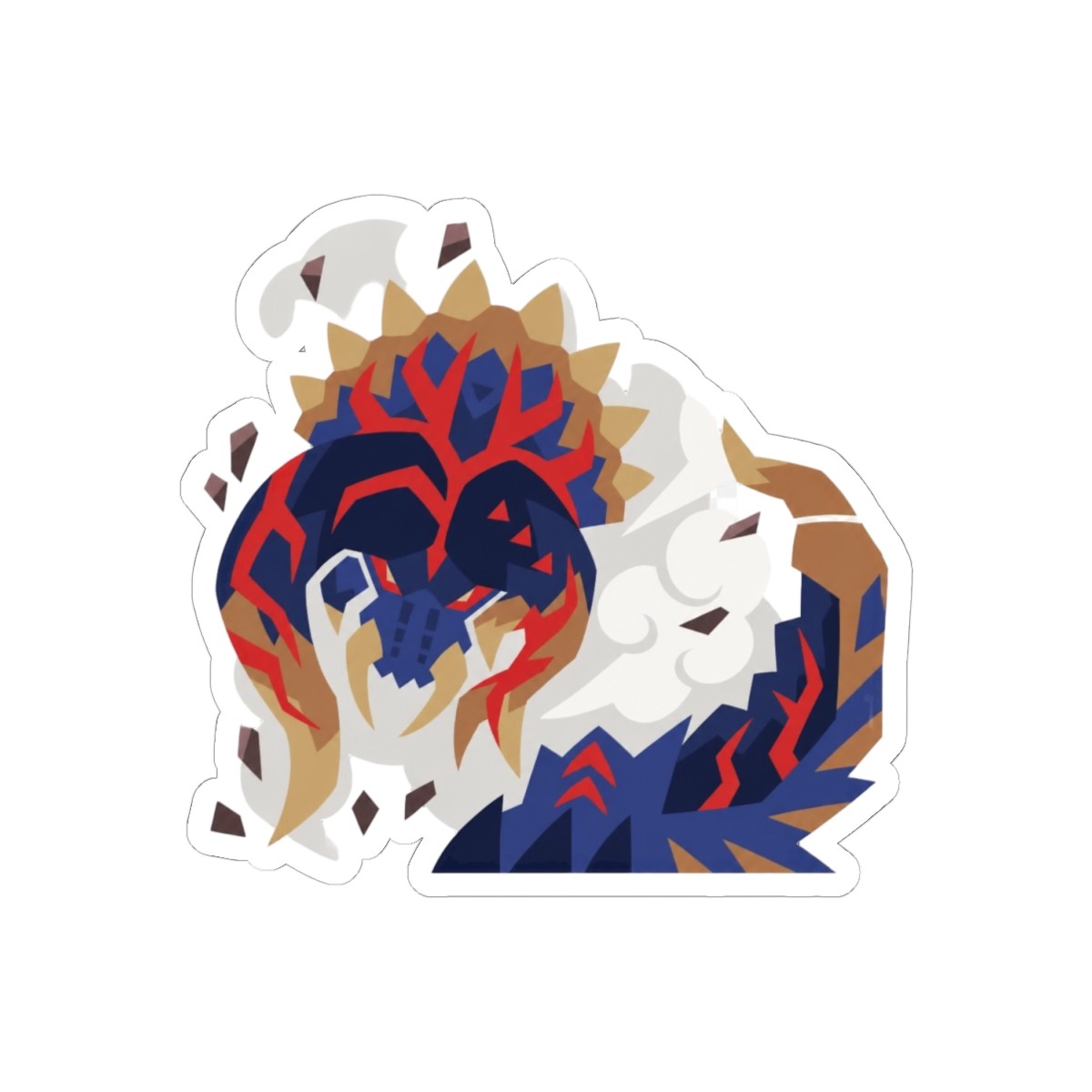 Bloodbath Diablos tribal design – Monster Hunter