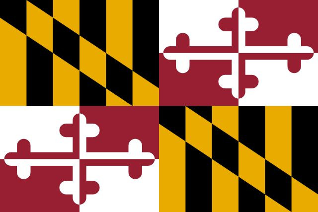 Maryland Flag Vinyl Decal / Sticker ** 5 Sizes **