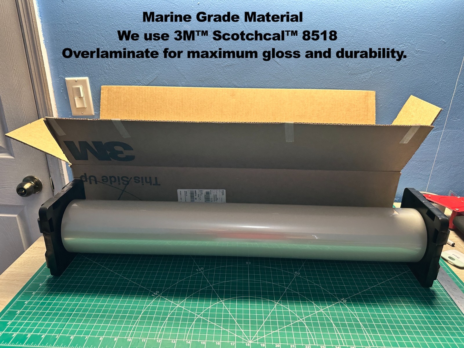 Custom Boat Capacity Plate Decal Sticker | USCG 4×4 Marine Tag 3M