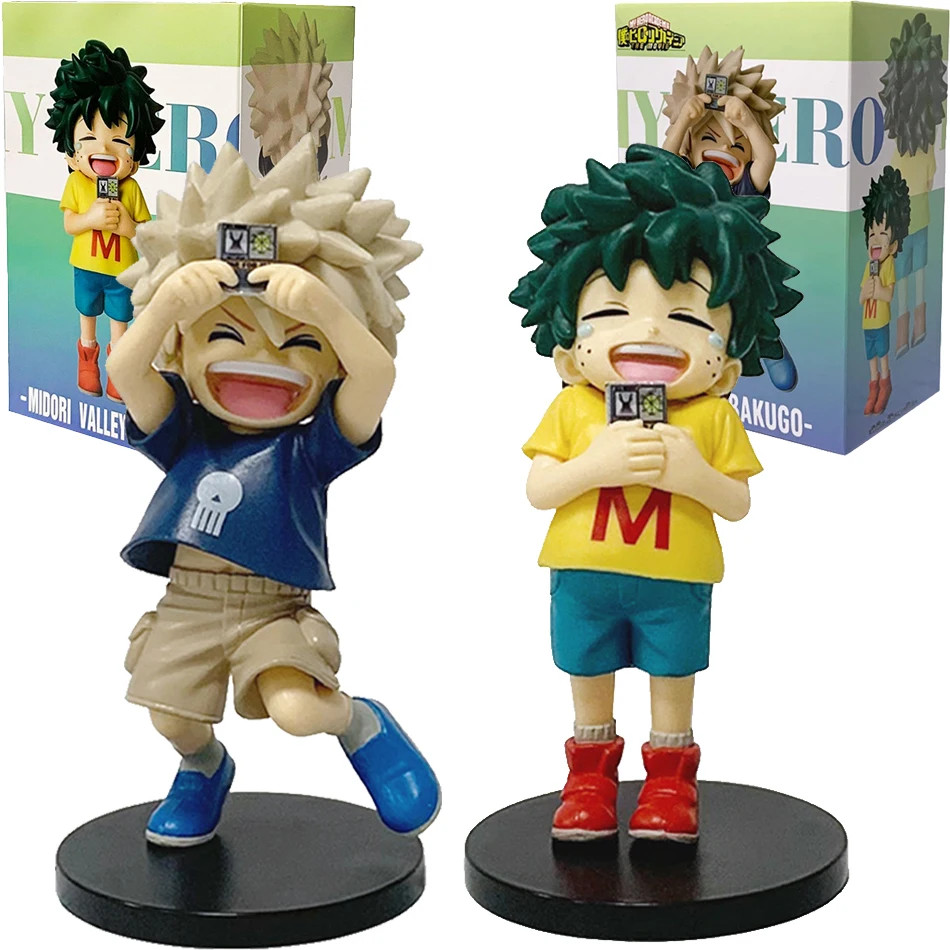 Japanese Anime My Hero Academia 11cm Midoriya Izuku, Todoroki Shoto, Bakugou Kat