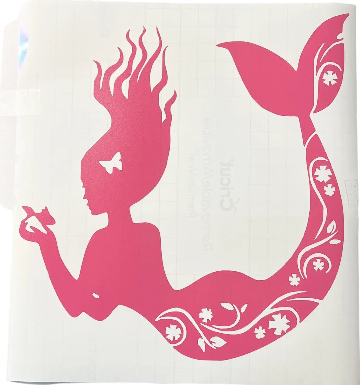 Any Color- Mermaid vinyl decal sticker, Home wall room/art Bath decor 9”x10”