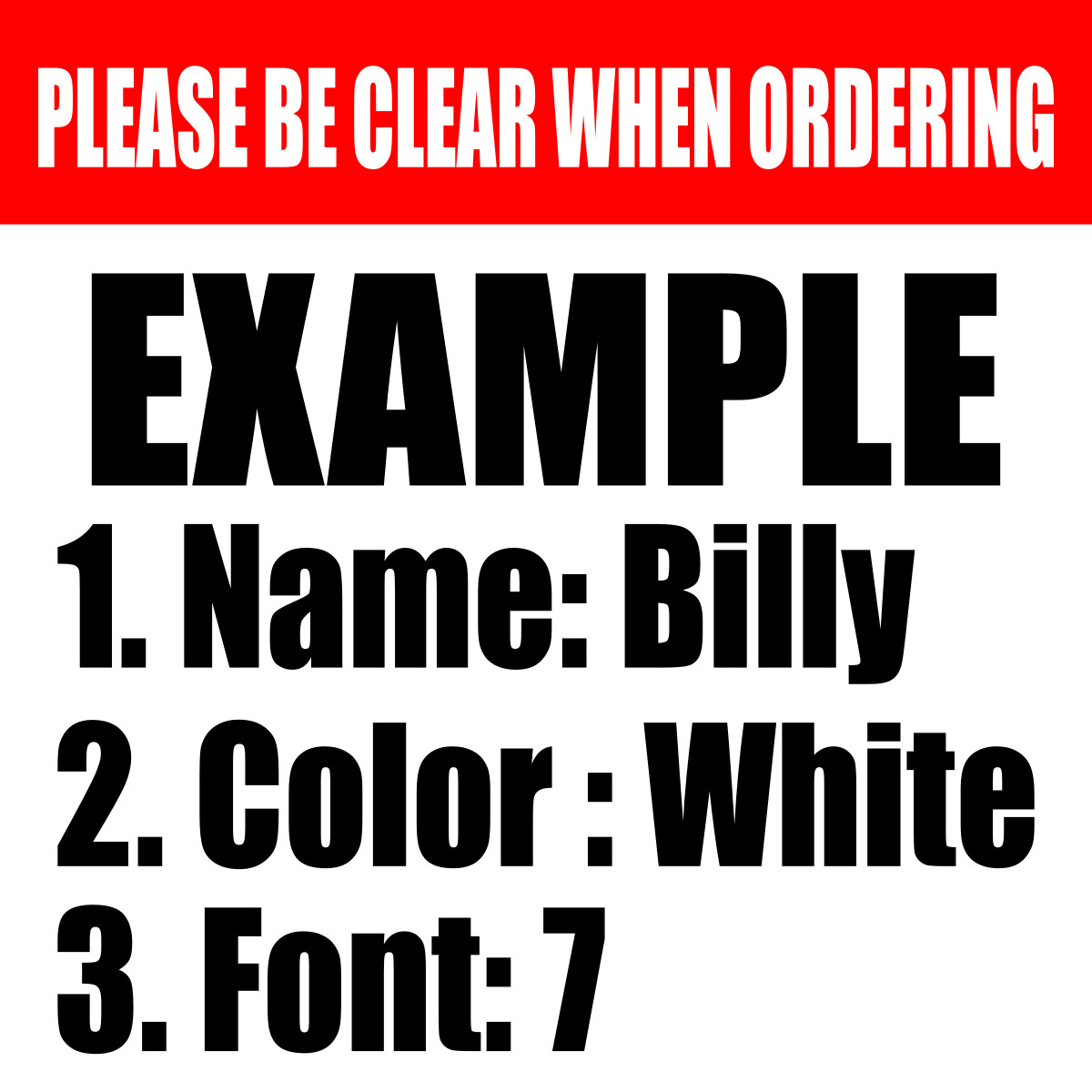 Personalized Custom Vinyl Lettering Decal Sticker Window Text Name Car Wall Door