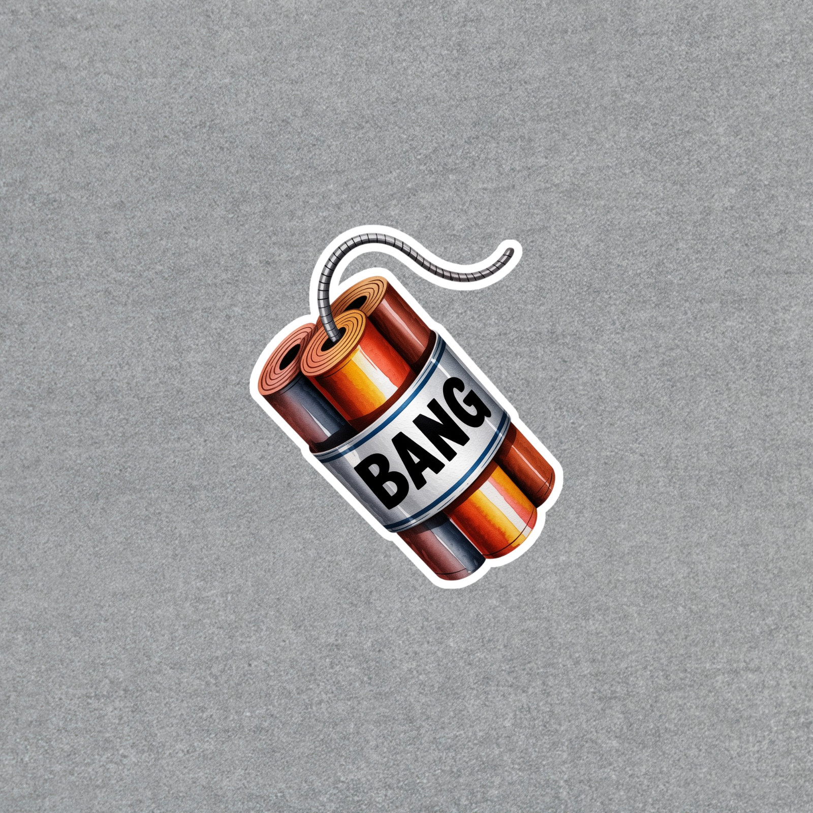Explosive Bang Graphic Vinyl Sticker Decal for Laptops and Devices #6815