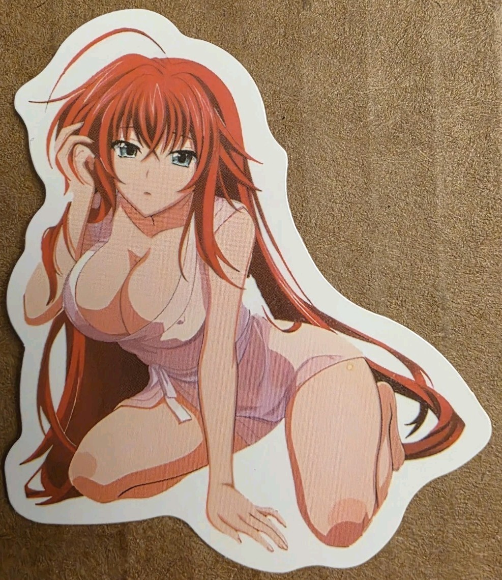 Waifu Sticker Summer Girl Bikini Princess Idol Beach Anime Manga Pinup Pin Up
