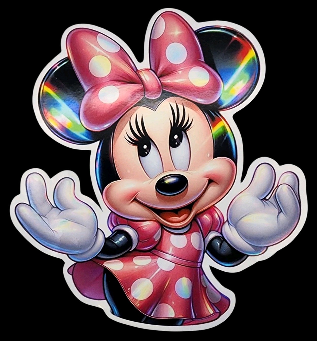 Mickey Mouse Minnie Mouse Inspired Waterproof Car Decal Vinyl Sticker Cartoon