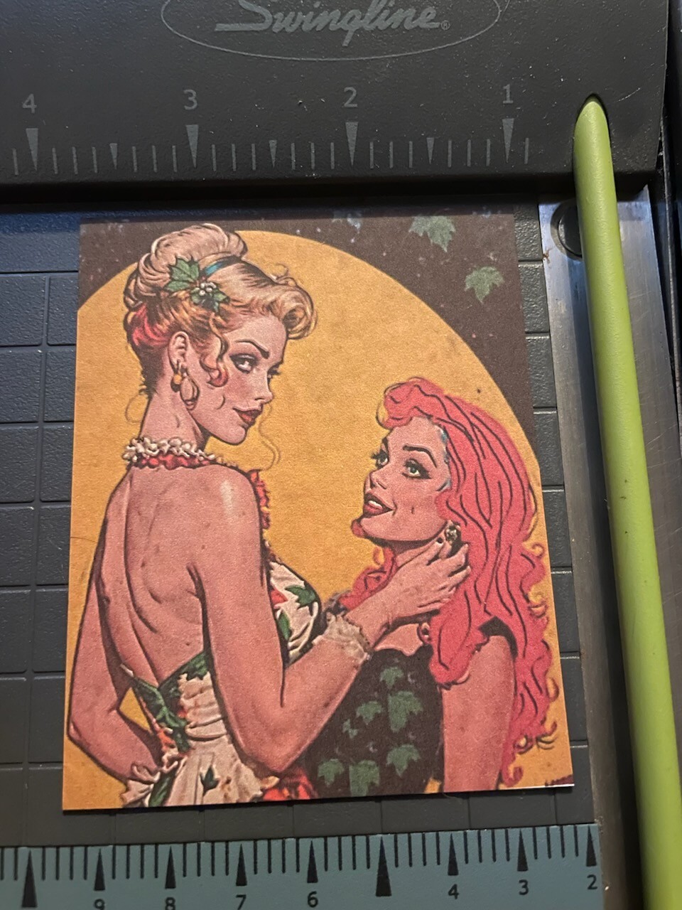 DC Comics Batman Harley Quinn Poison Ivy art 3×3 Vinyl Stickers