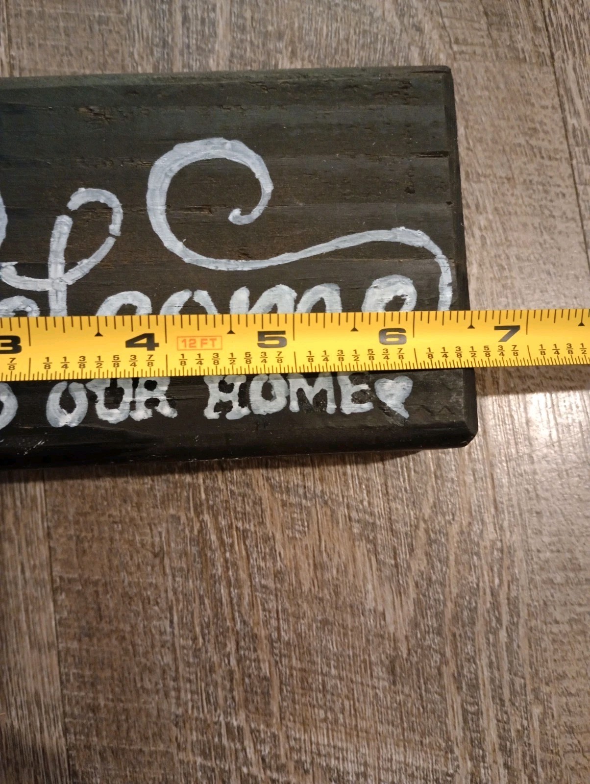 Handmade Wooden Home Decor Sign Rustic Welcome To Our Home Decor Sign Farmhouse