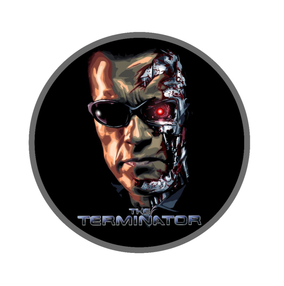 Movie – The Terminator – 4″ Handmade Vinyl Decal Vehicle Cooler Laptop Decor 26