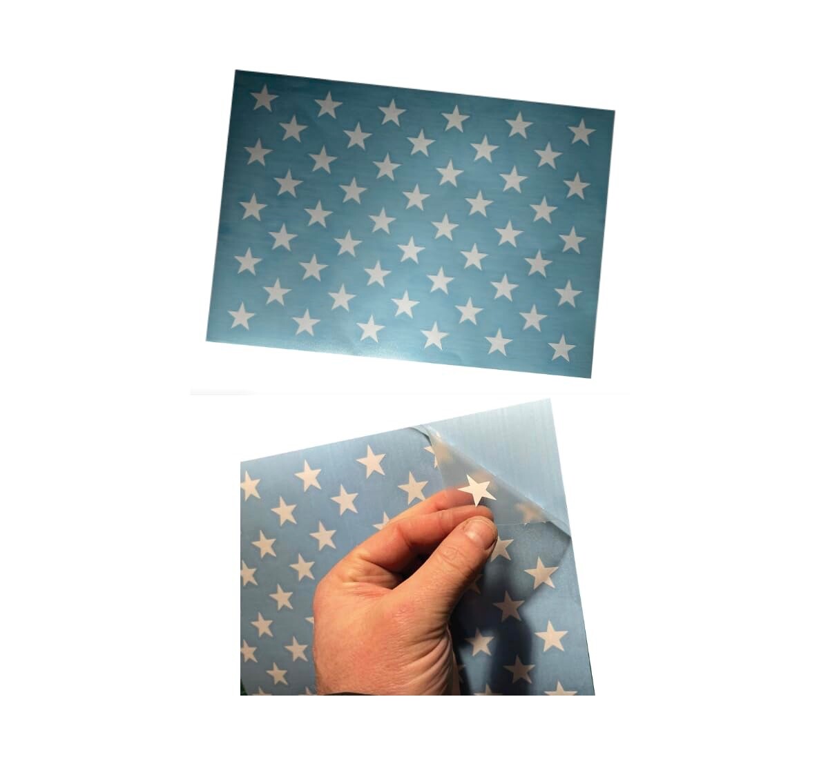 American Flag Vinyl Star Union Vinyl Application | DIY Wood Flag Stars Flagmaker