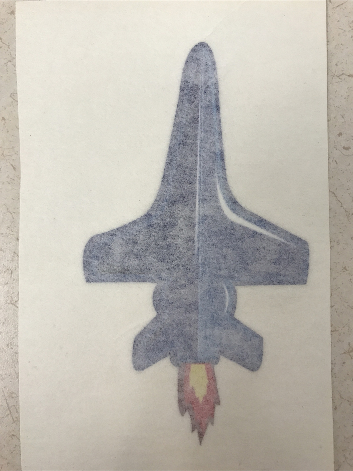 NEW Sticker Fighter Jet Plane Air Force Blue Car Sports Vinyl Decal Waterproof