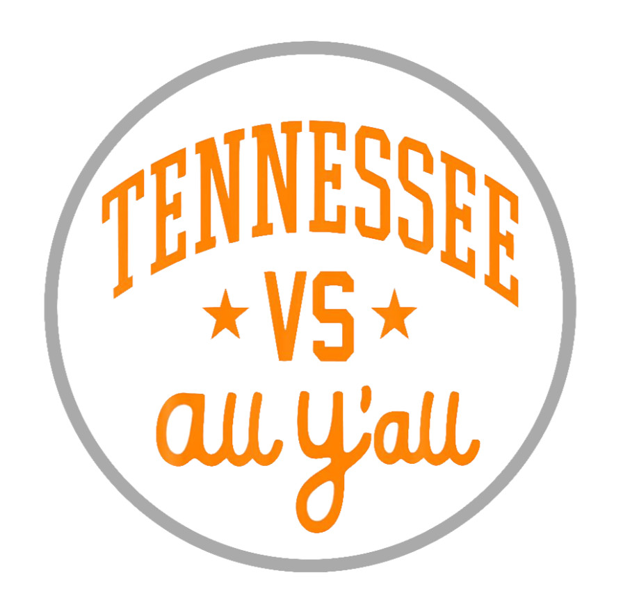 Tennessee – VS All Y’all – Vinyl Decal 4″ Car Truck Window Laptop Cooler Smoker