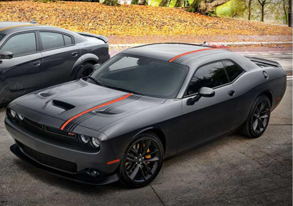 Racing Stripe Car Sticker For Dodge Challenger Charger Hood Roof Decal 2X7.2ft