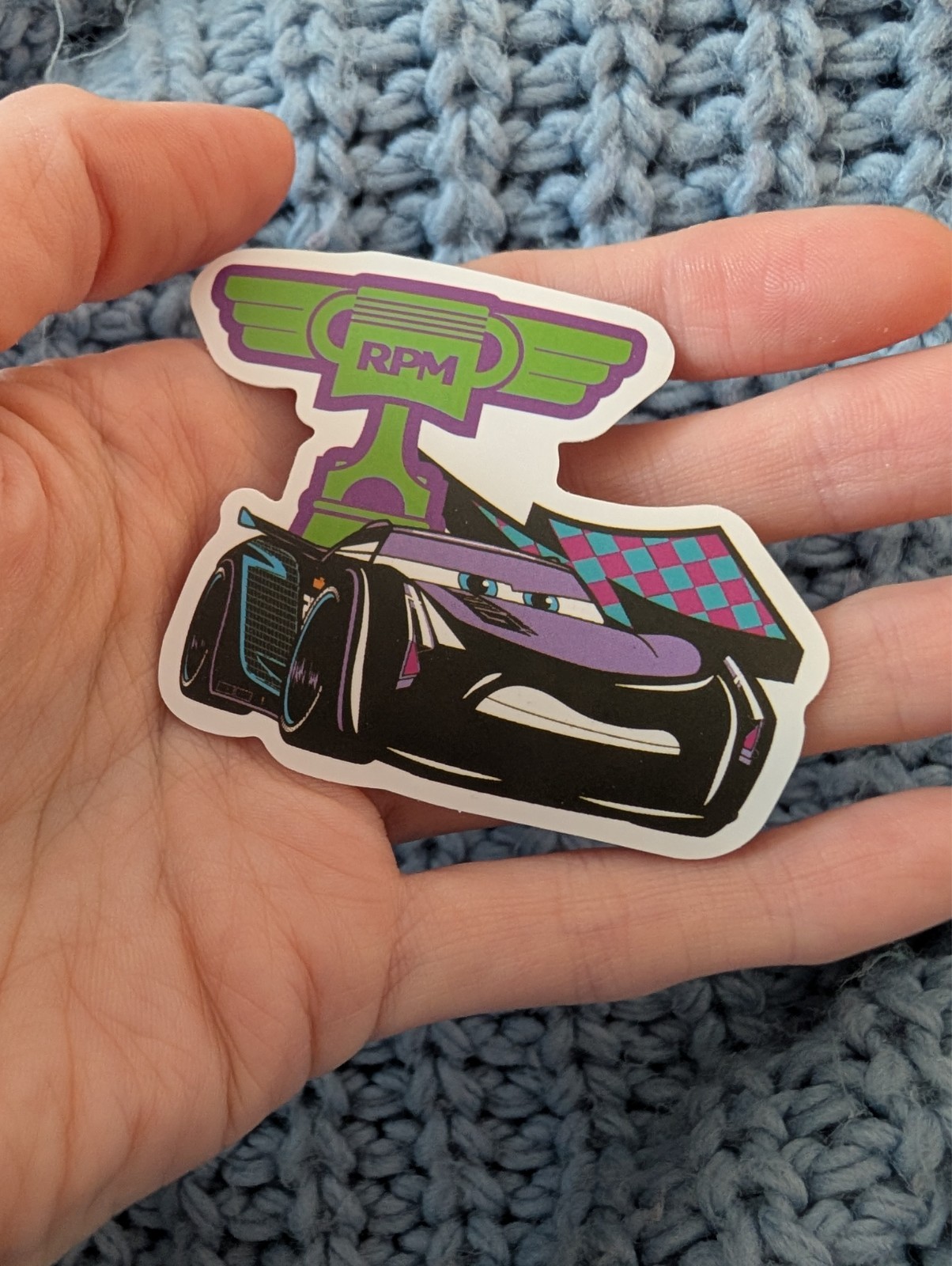 Cars, Pixar, Sticker, Disney, Lightning McQueen, Mater, Sally, Doc Hudson