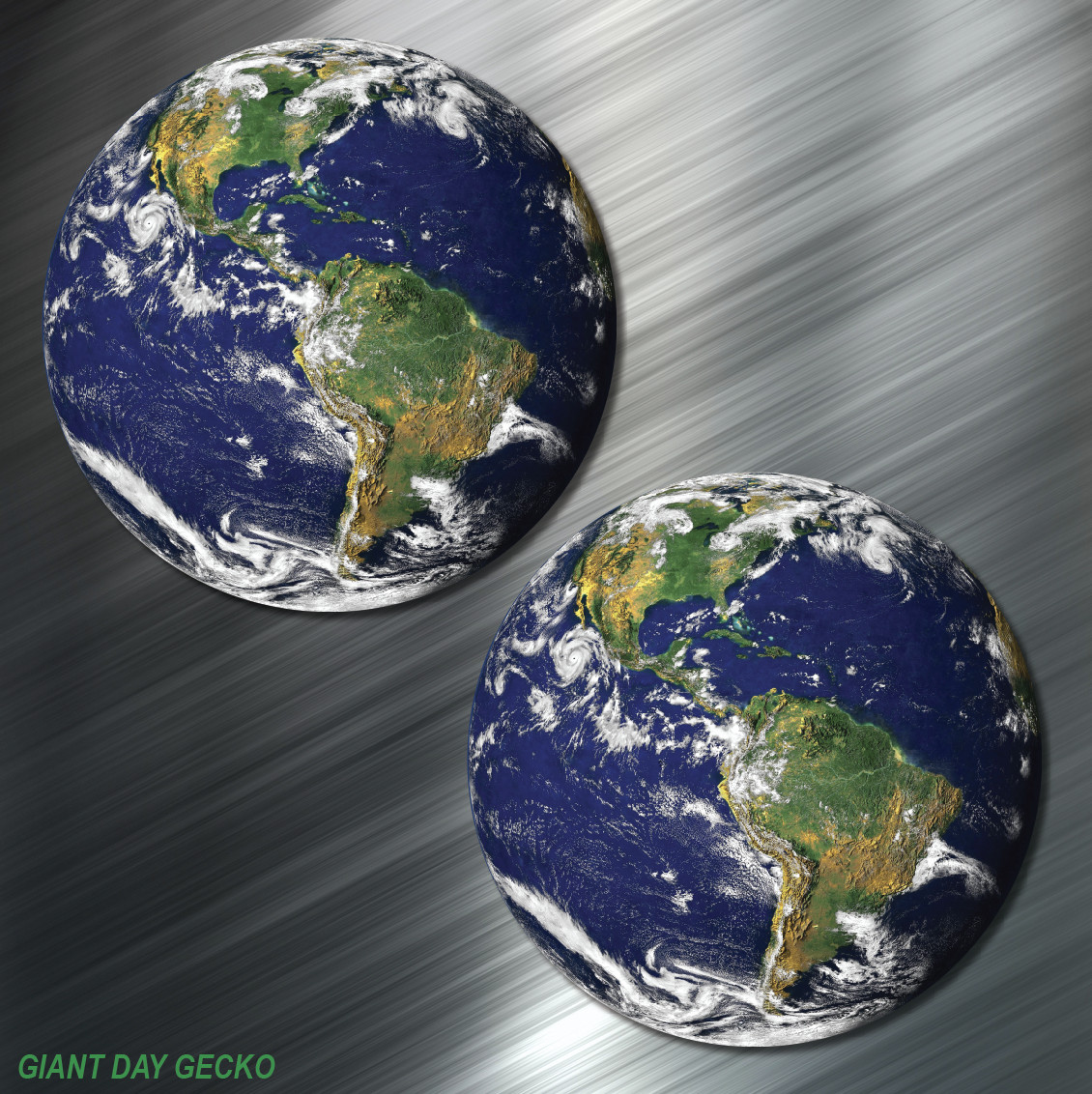 (2) TWO Earth World Vinyl Decal Sticker For Car Laptop Skateboard Mundo NEW!