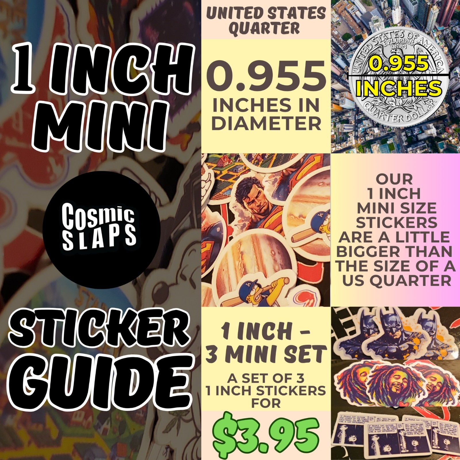 Griffith Observatory Sticker: Starry Night Style Waterproof Landmark Sticker
