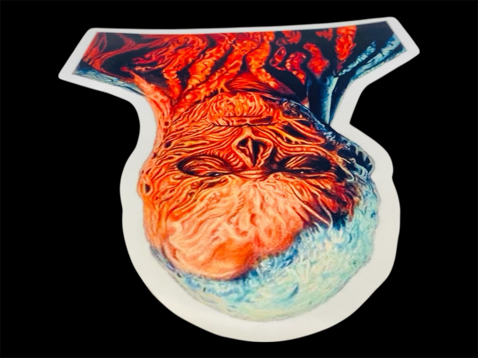 Stranger Things Vecna Henry Creel Inspired Waterproof Car Decal Vinyl Sticker