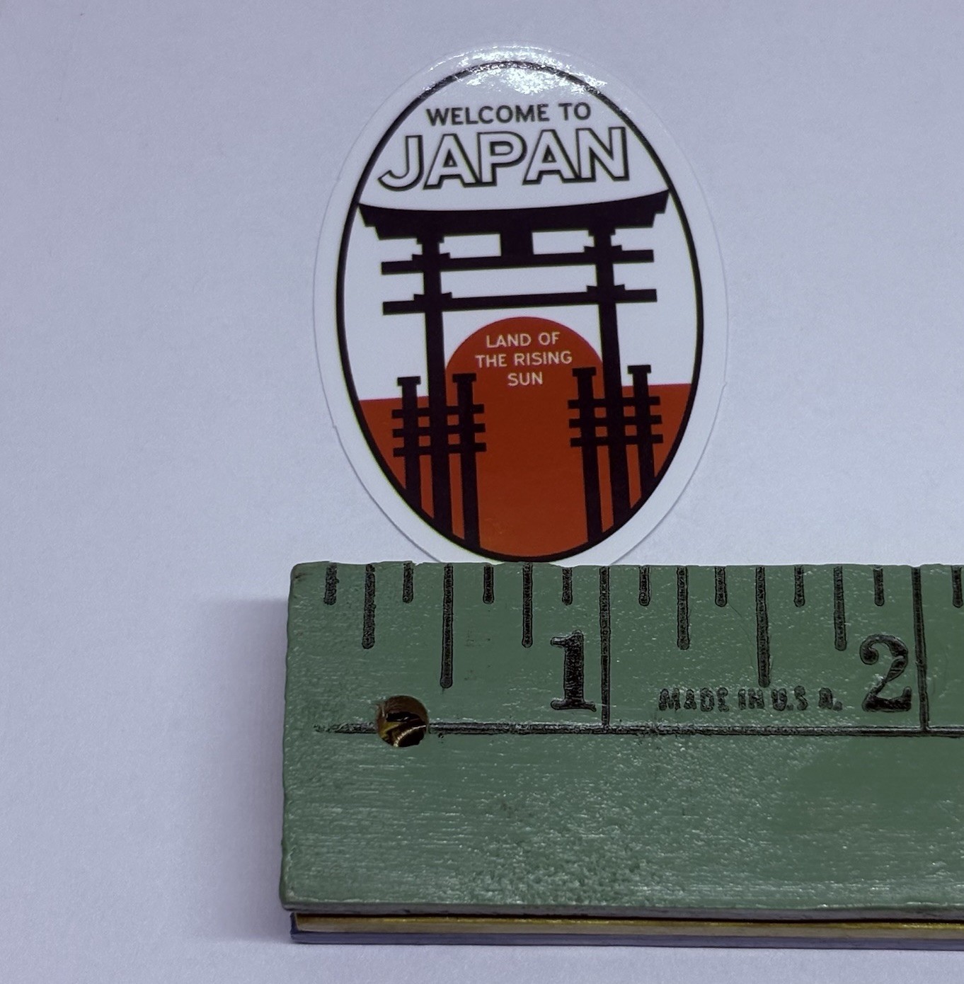 Welcome To Japan Sticker Travel City Tour Rising Sun Decal Vinyl Souvenir Tc9