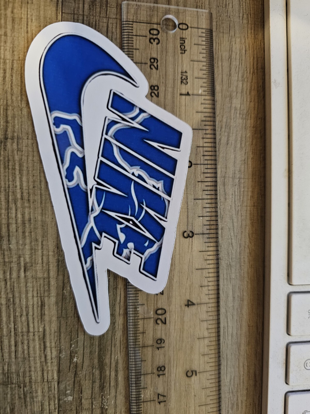Detriot Lions Nike Sticker Vinyl Sticker