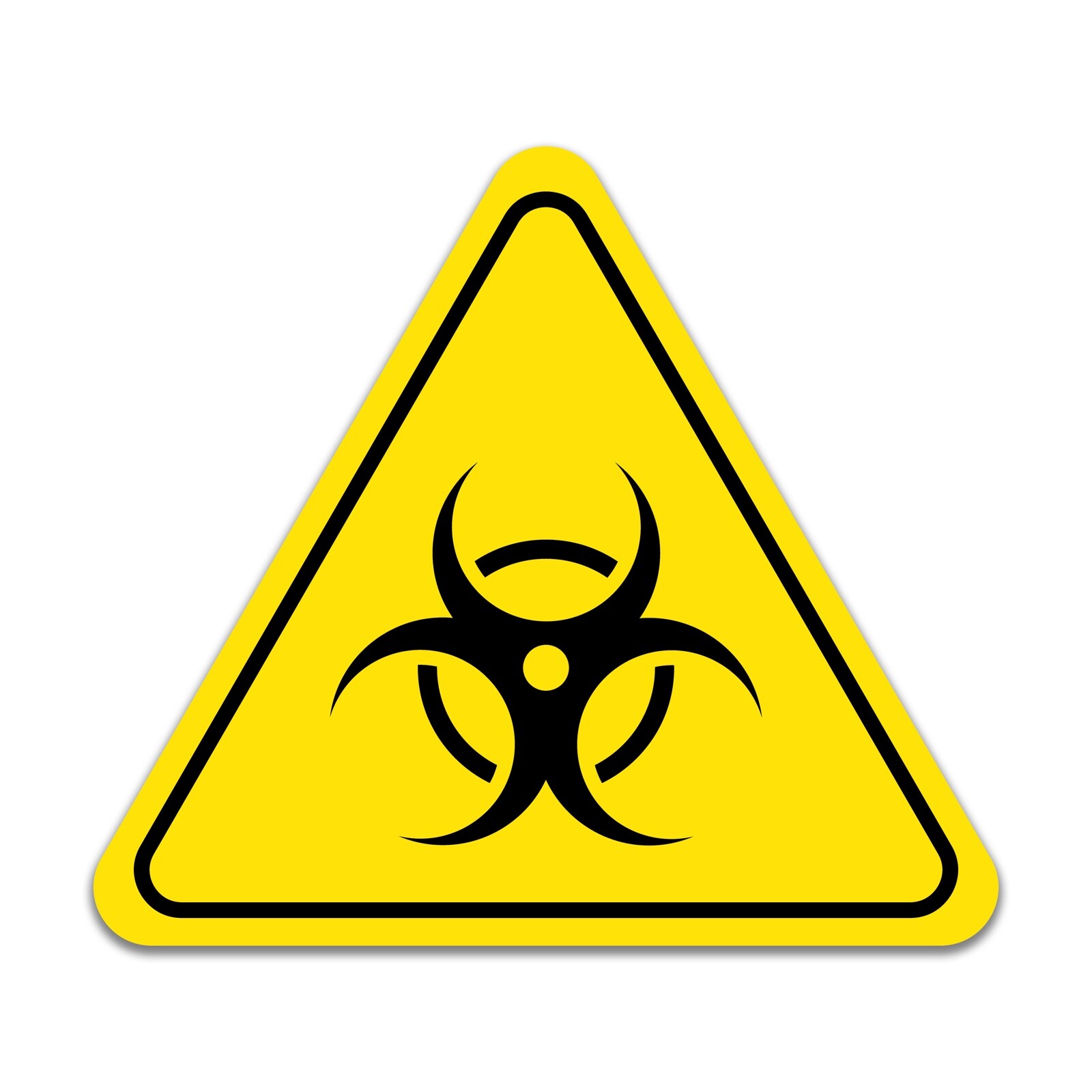 Biohazard Sticker Toxic Chemical Caution Warning Vinyl Decal Car Window Safety