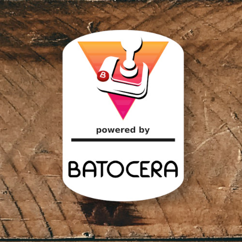 Batocera Linux Sticker – Waterproof & UV-Proof Vinyl Laptop, PC Case