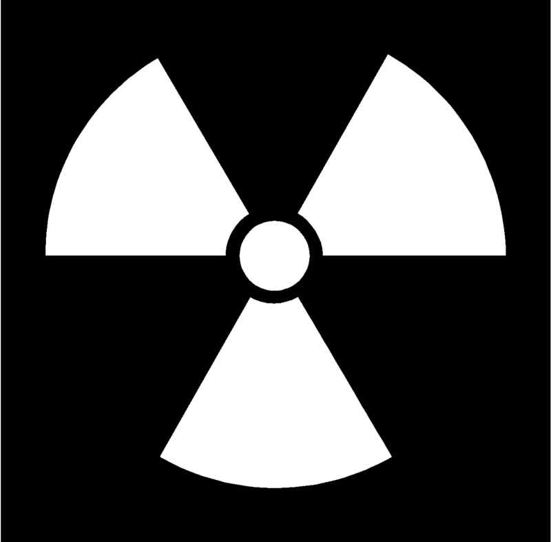 RADIOACTIVE Vinyl Decal 5.25″ x 5″ (11 Colors)